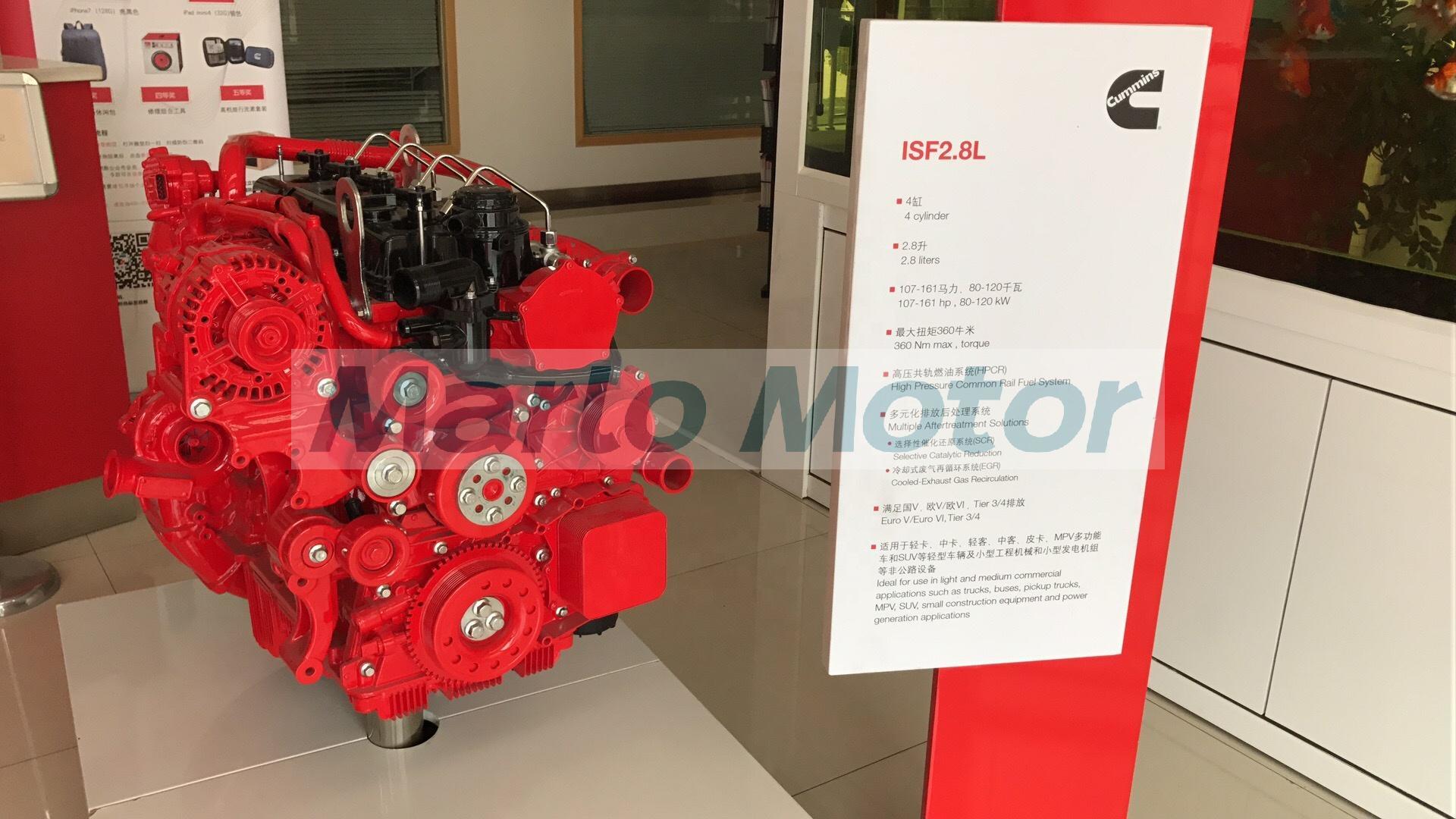 Hot Sale moteur Cummins diesel engine ISF2.8s4161P Complete engine