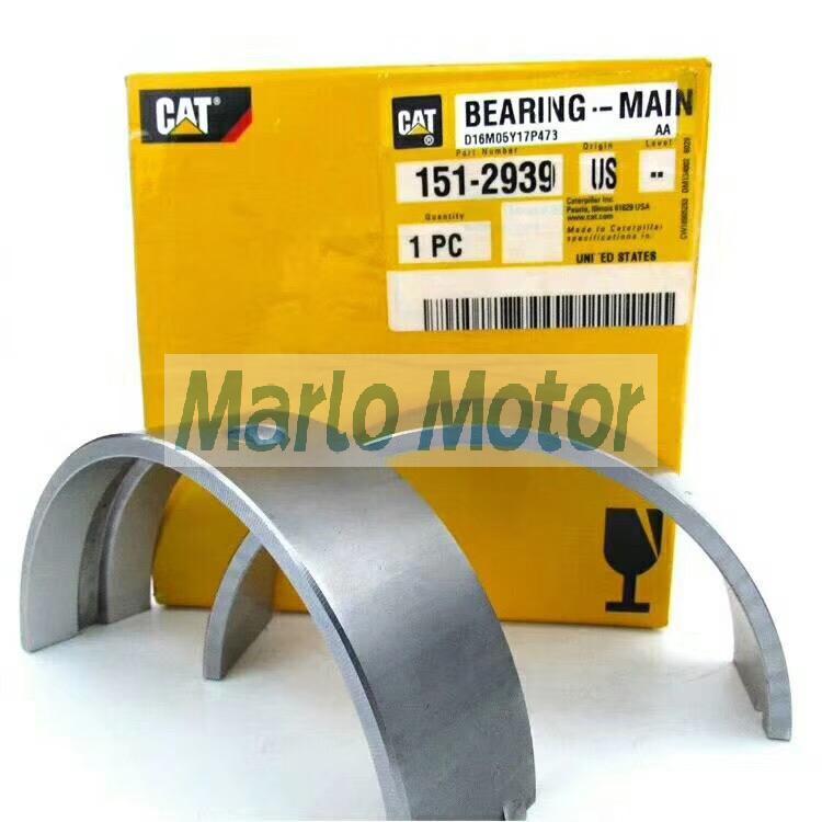 CAT C9 engine main bearing 151-2939, crankshaft bearing E336D E330D