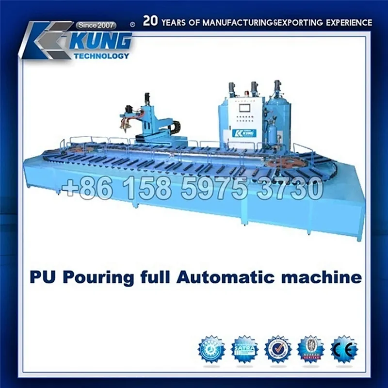 Máquina automática completa de vertido de PU
