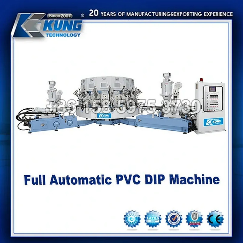Máquina de fabricación de calzado de inyección directa de PVC completamente automática