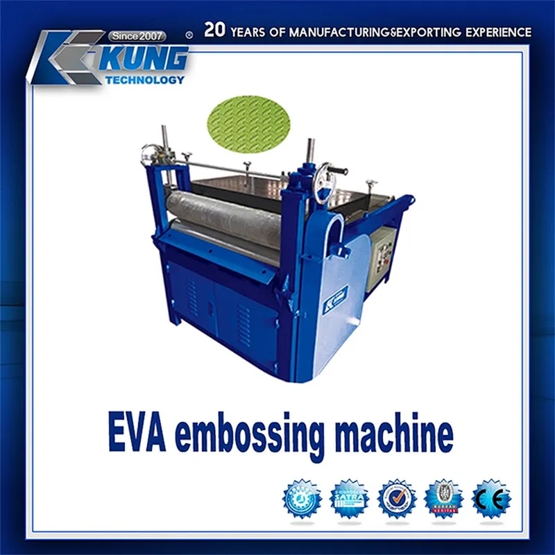 Various-Width embossing machine