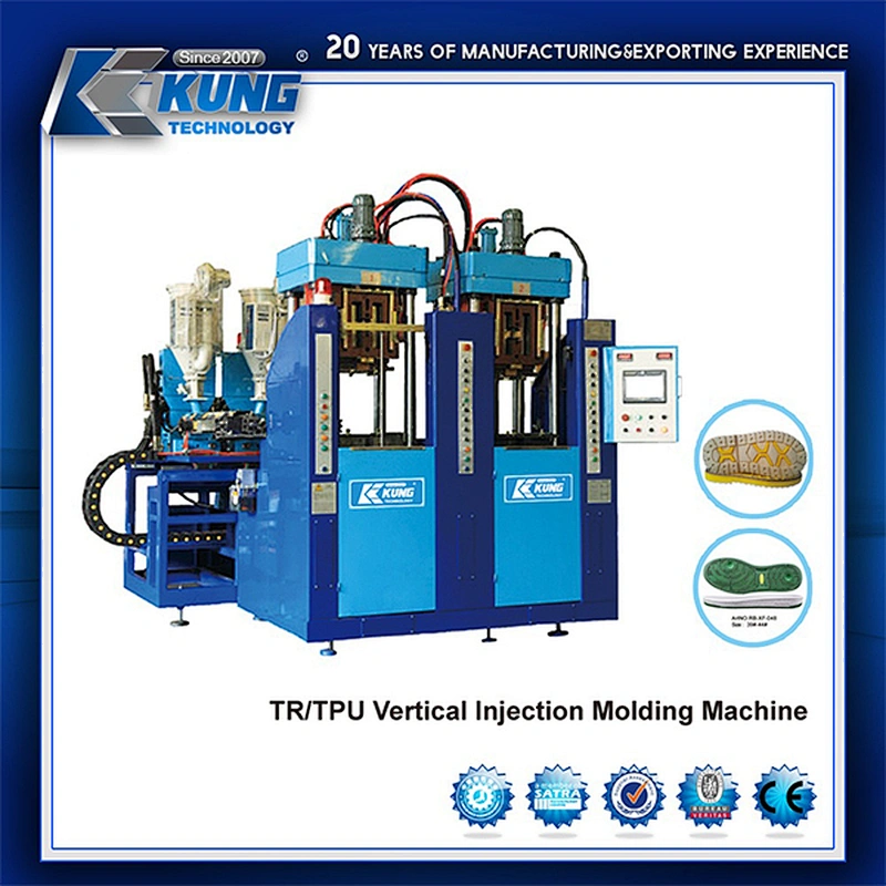 TR/TPU Vertical injection molding machine