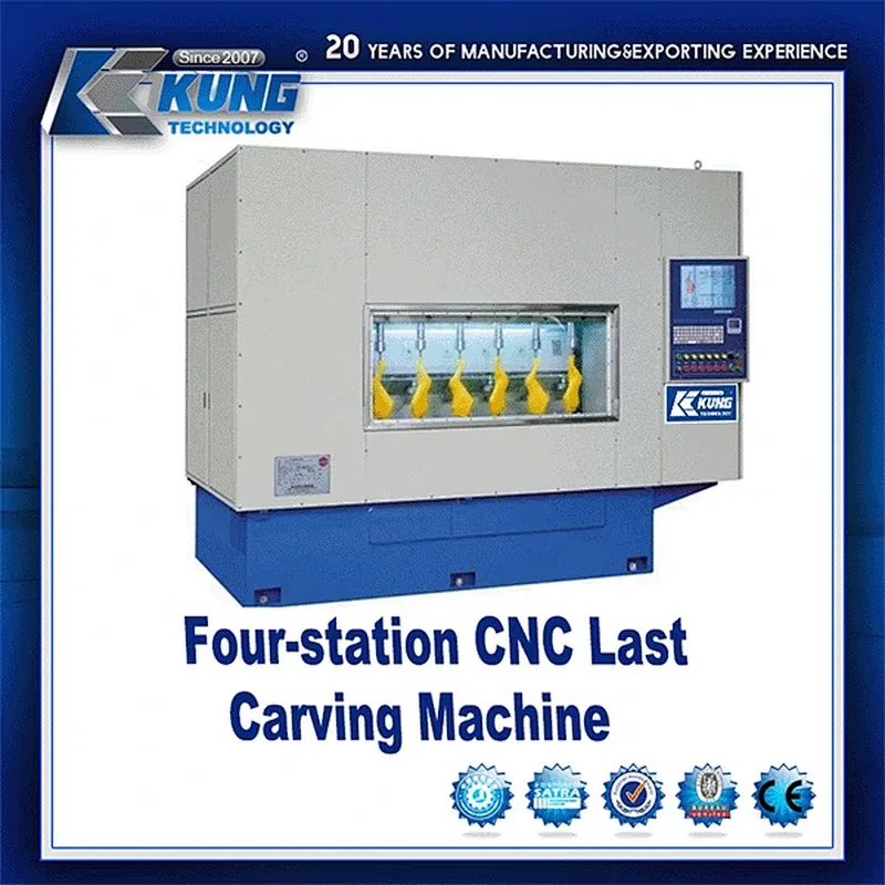 Última máquina de tallado CNC de 4 estaciones