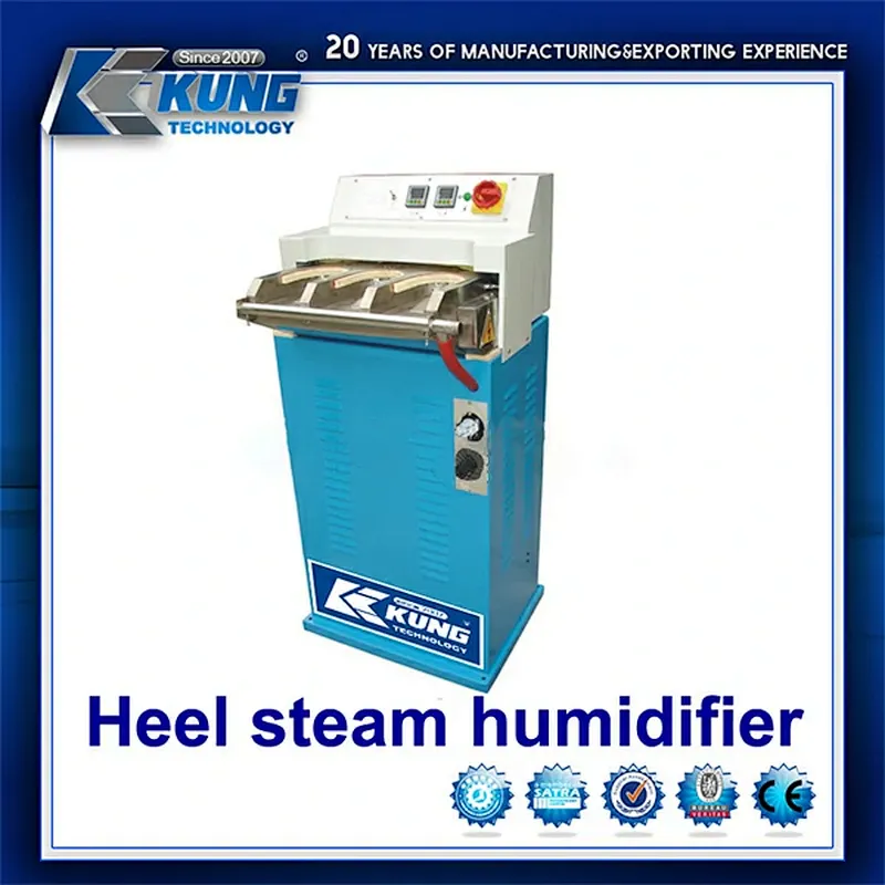 Heel steam humififier