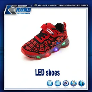 Zapato LED, zapato de moda, zapato ligero, zapato de hombre, zapato de luces intermitentes LED