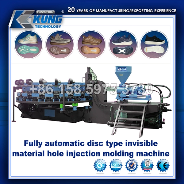 Fully Automatic PVC disc type injection moulding machine
