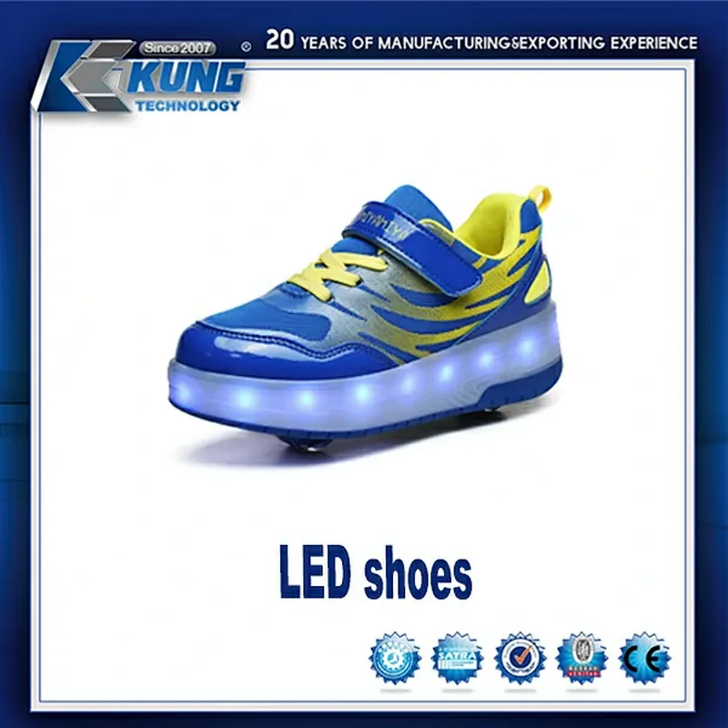 Zapato LED, zapato ligero, zapato de moda, zapato para niños, zapato de luces intermitentes LED
