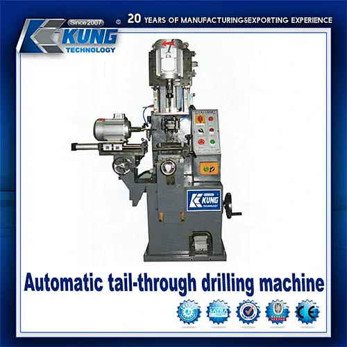 Automatic tail- through drilling machine,automatic tail through drilling machine