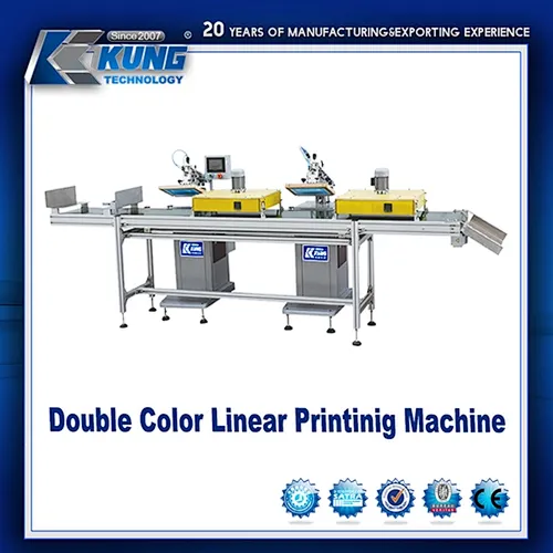 Double color printing machine