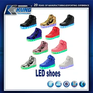 Zapato LED, zapato ligero, zapato de moda, zapato para niños, zapato de luces intermitentes LED