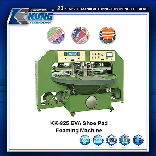 Máquina de espumado de prensado en frío KK-825 EVA