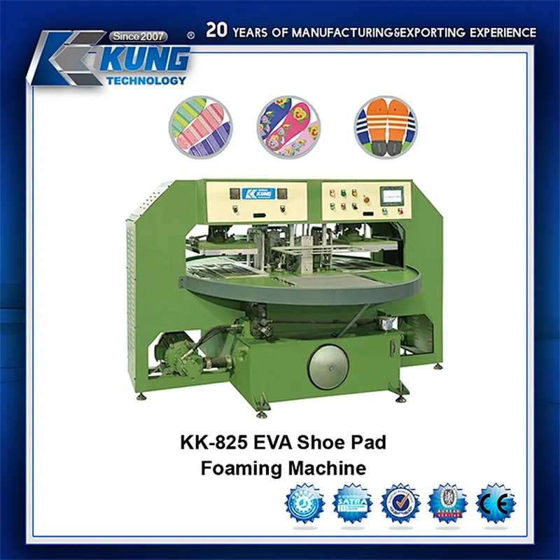 Máquina de espumado de prensado en frío KK-550EVA