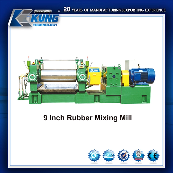 9inch Rubber mixing milling Machine
