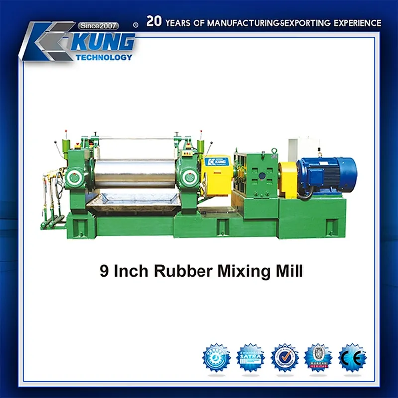 9inch Rubber mixing milling Machine