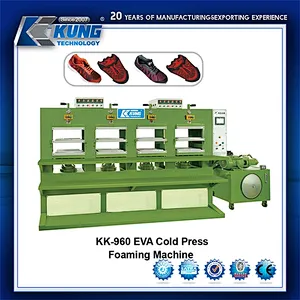 Máquina de espumado de prensado en frío KK-550EVA