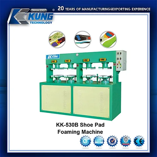 Máquina de espumado de prensado en frío KK-530B EVA