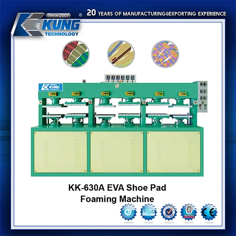 Máquina de espumado de prensado en frío KK-550EVA
