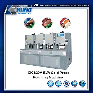 Máquina de espumado de prensado en frío KK-830A EVA