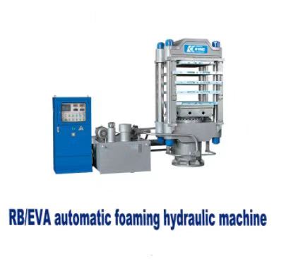 Rubber eva pe sheet foaming Machine