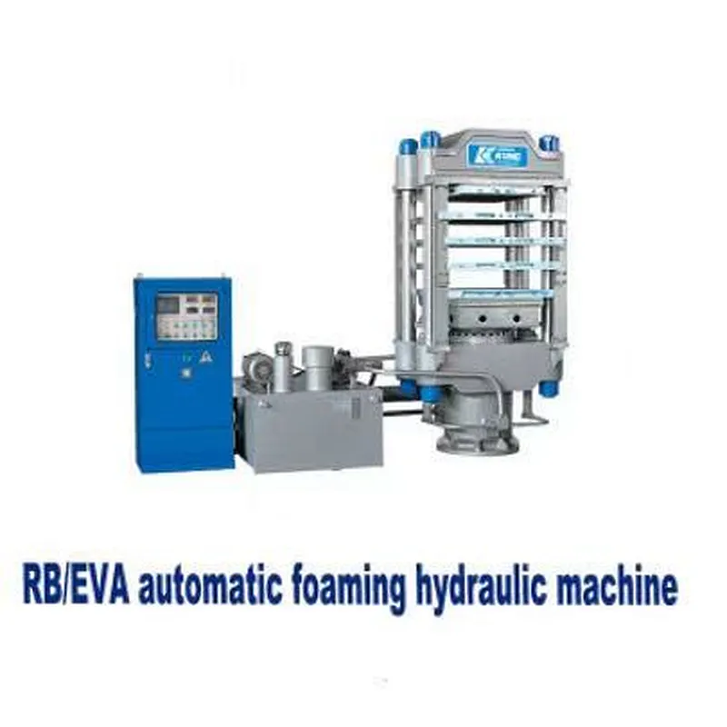 Rubber eva pe sheet foaming Machine