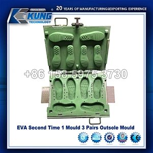 Segunda máquina de moldeo de EVA