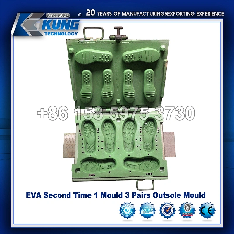 Segunda máquina de moldeo de EVA
