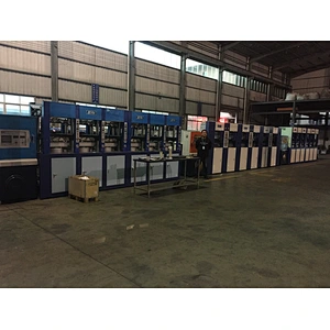 Double color EVA one time foaming moulding machine