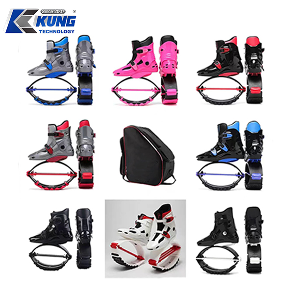 Bouncing jumping boots shoes