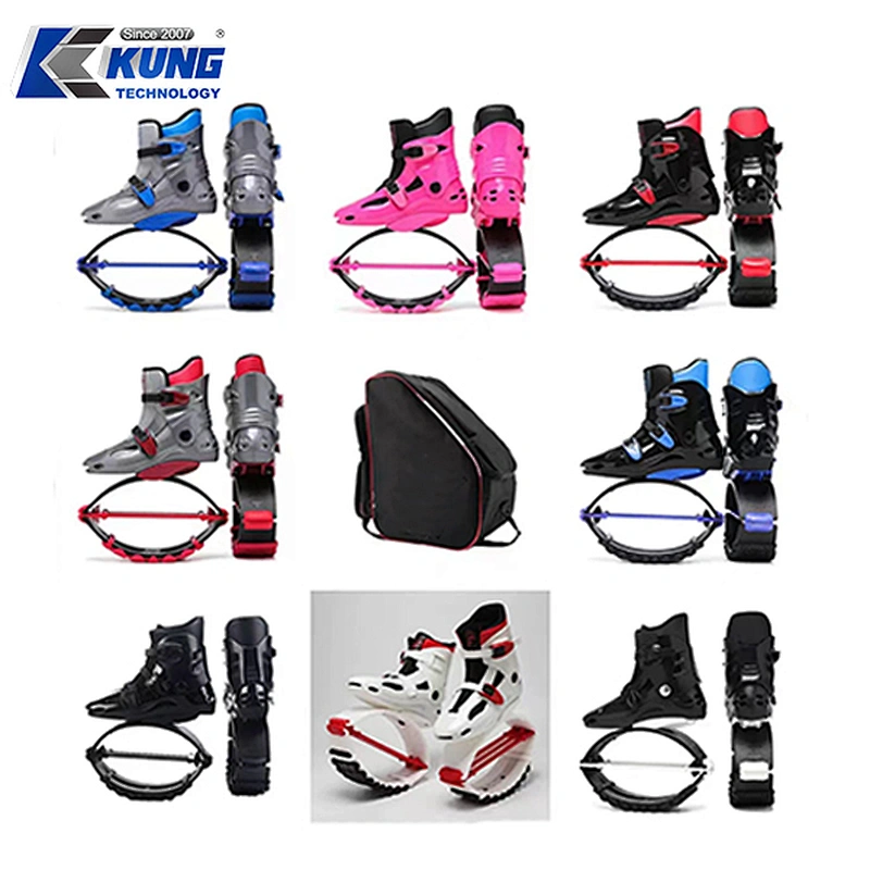 Bouncing jumping boots shoes