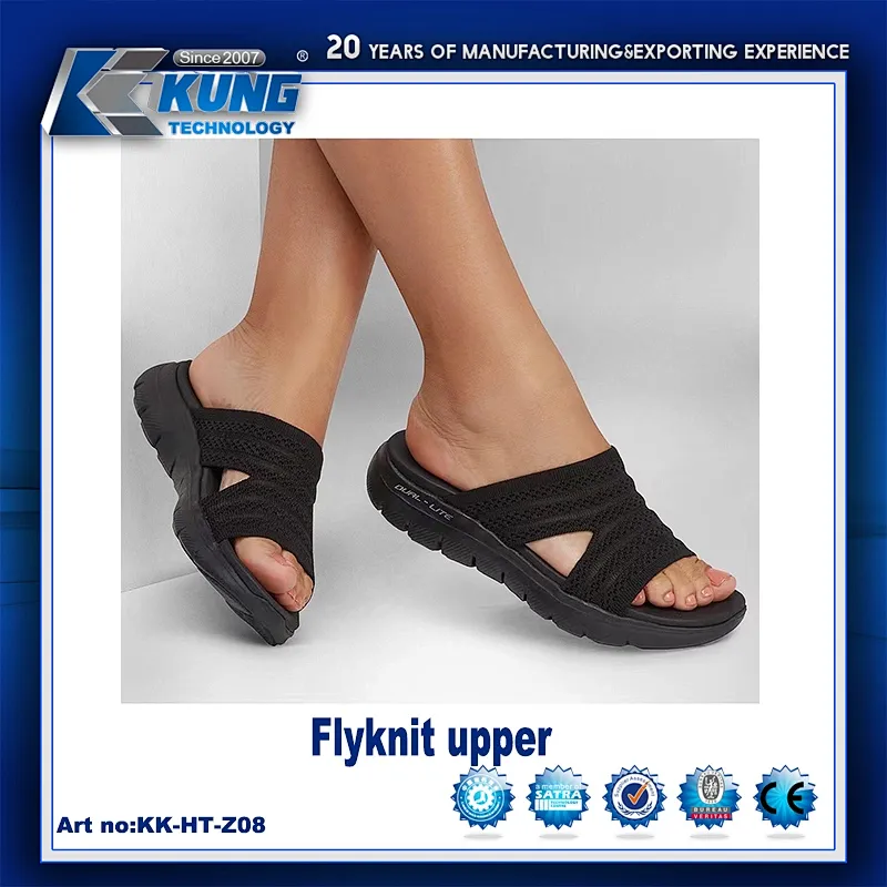 sandalias de señora flyknit superior sandalias superior diamante superior sandalias señora arena superior flykint superior parte superior de arena de señora