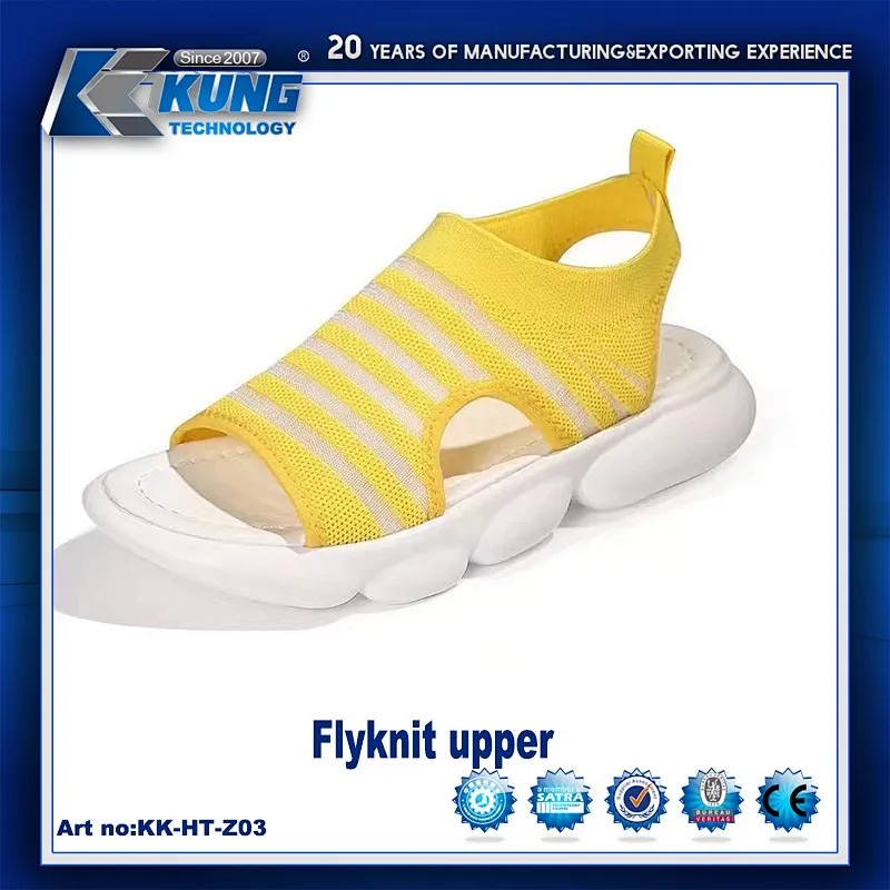 sandalias de señora flyknit superior sandalias superior diamante superior sandalias señora arena superior flykint superior parte superior de arena de señora