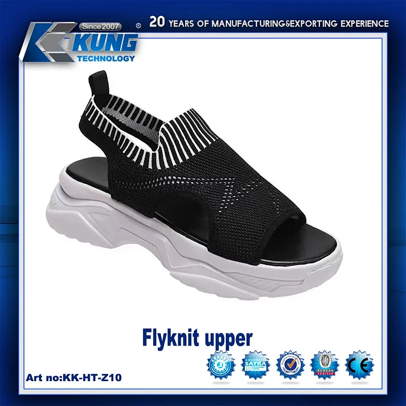 sandalias de señora flyknit superior sandalias superior diamante superior sandalias señora arena superior flykint superior parte superior de arena de señora