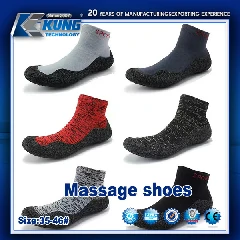 sock shoe with massage function