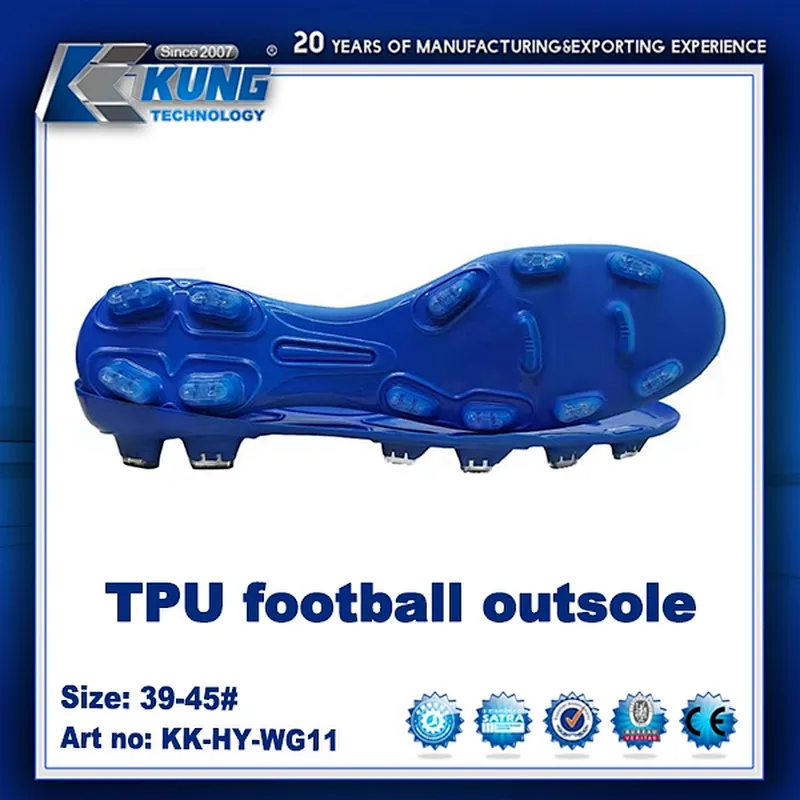 2022 new design TPU football outsole