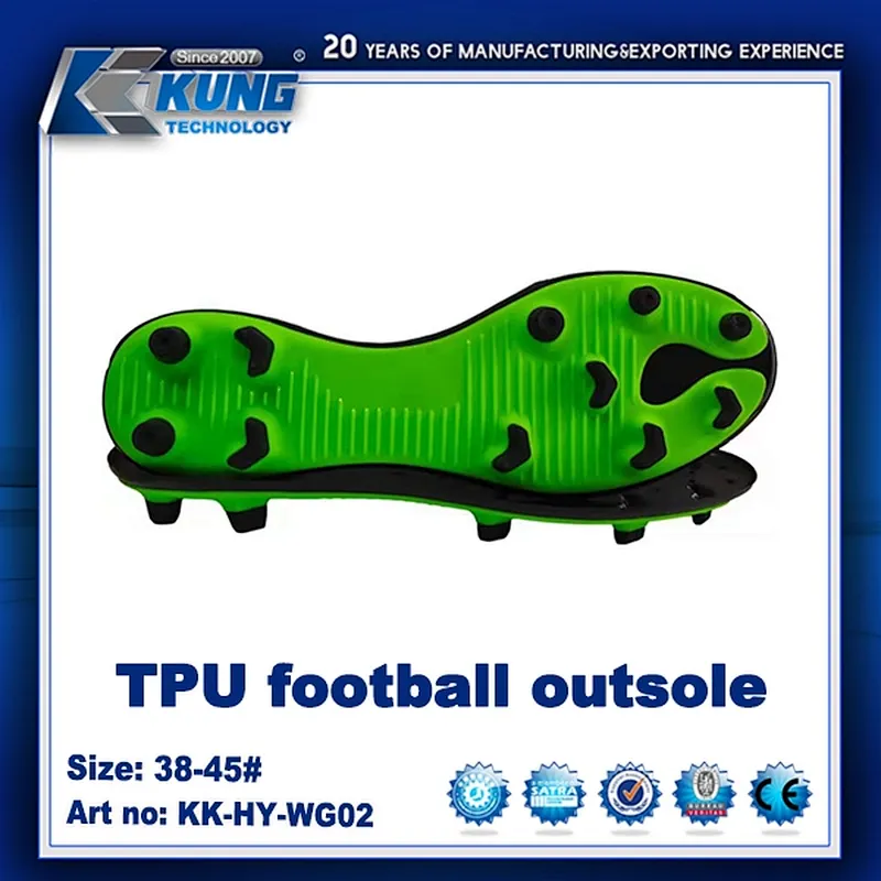 2022 new design TPU football outsole tpu football shoe outsole tpu outsole 2022 football outsole tpu football