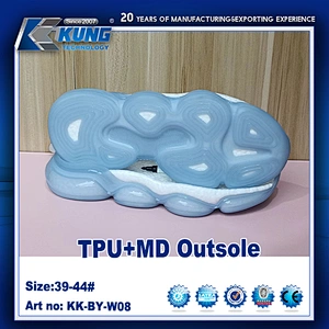New design fashion TPU+MD Outsole for shoe TPU outsole MD outsole EVA MD outsole PHYLON outsole