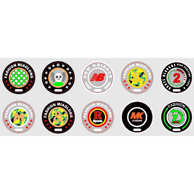 pvc stick with led for shoe and garment pvc hand with stick pvc sticker for garment led sticker for shoe