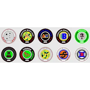 pvc stick with led for shoe and garment pvc hand with stick pvc sticker for garment led sticker for shoe