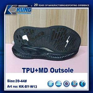 New design fashion TPU+MD Outsole for shoe TPU outsole MD outsole EVA MD outsole PHYLON outsole