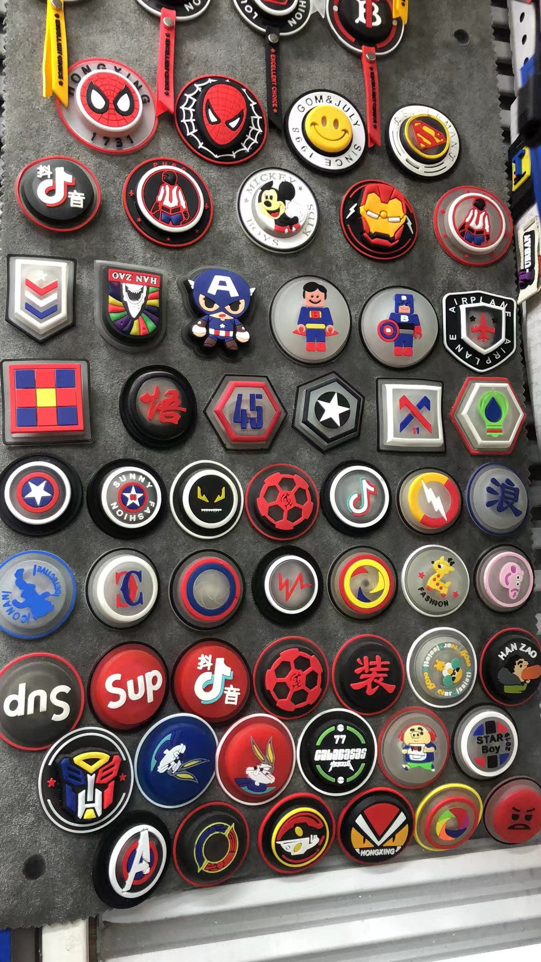 pvc sticker with lled