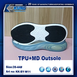 New design fashion TPU+MD Outsole for shoe TPU outsole MD outsole EVA MD outsole PHYLON outsole