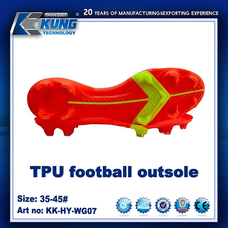2022 new design TPU football outsole