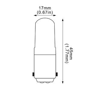 RD-BA15S-COB-3W