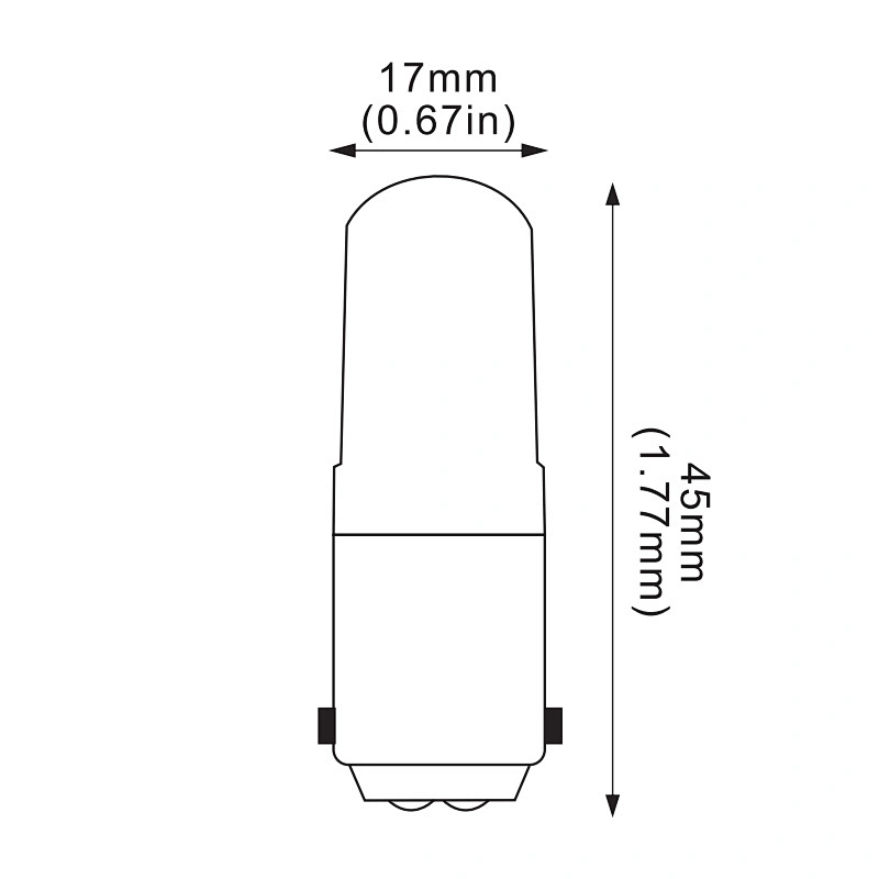 RD-BA15S-COB-3W