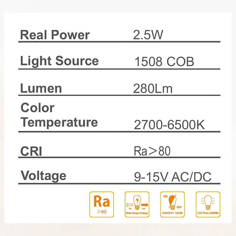 EST-G4-COB-3W-BT