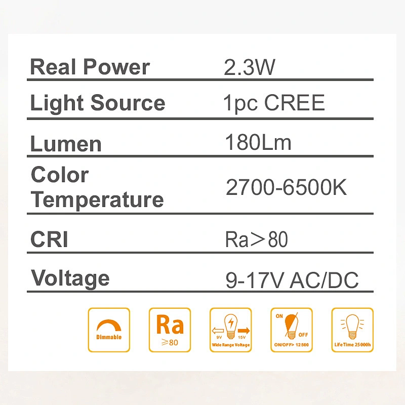 EST-G4-AL-2.5W-DY