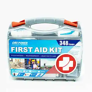 Double-sided first aid kit