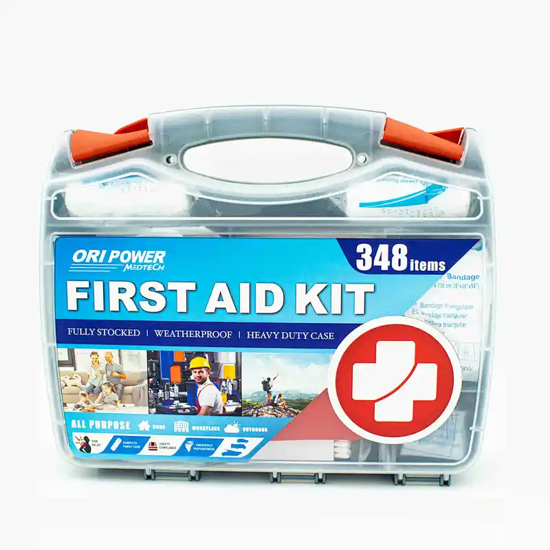 Double-sided first aid kit