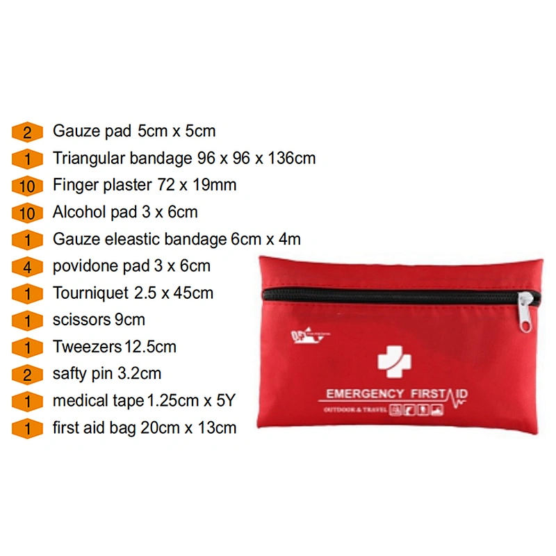 Ori-Power Customizable Outdoor Travel Gift First Aid Bag Nylon Waterproof Durable Portable First Aid Kit