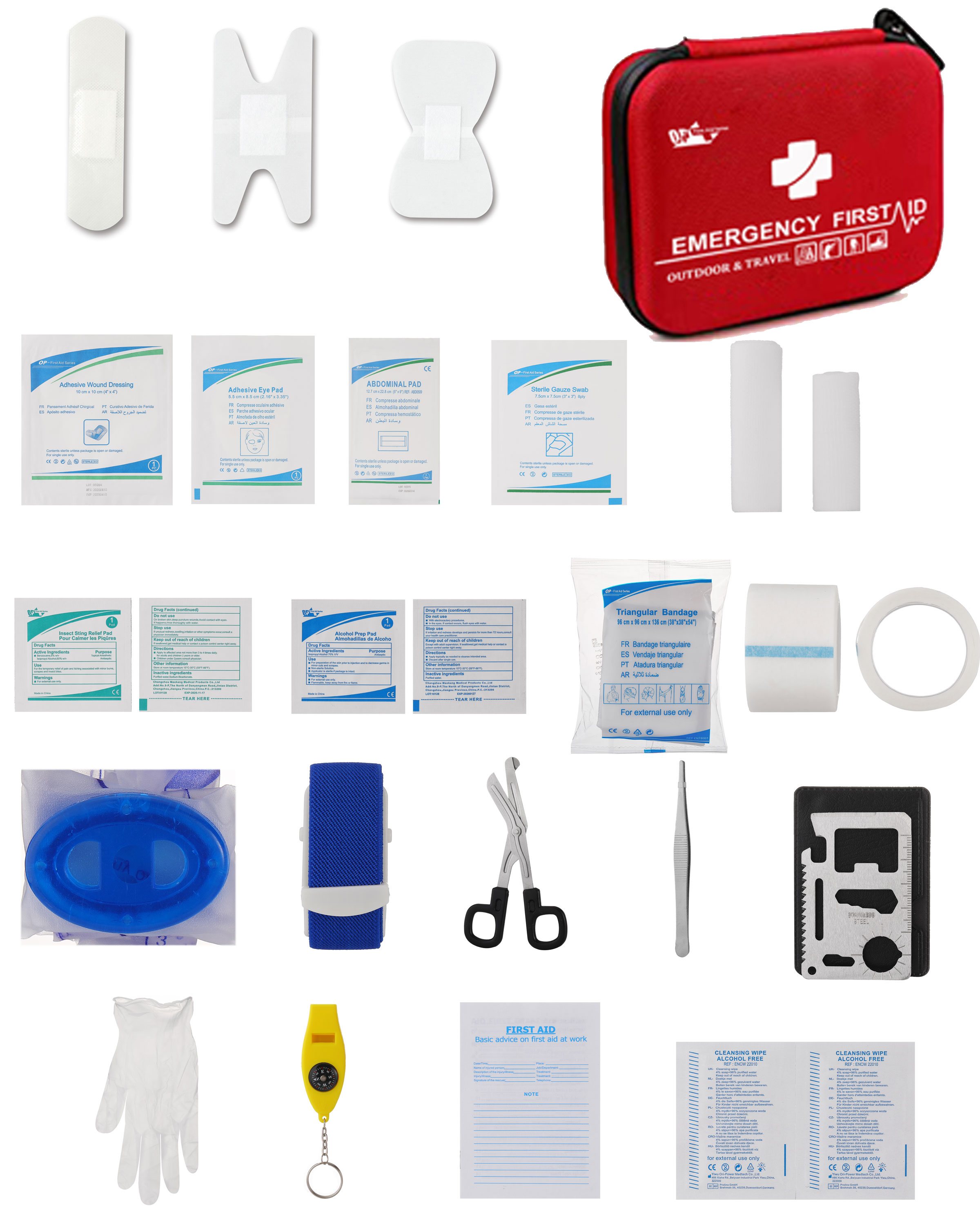 OP first  aid service EVA first aid kit